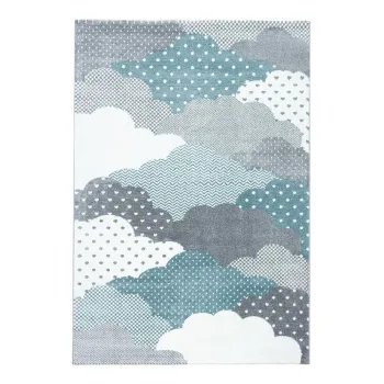 Covor pentru copii albastru/gri 120x170 cm Bambi - Ayyildiz Carpets imagine