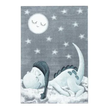 Covor pentru copii albastru/gri 140x200 cm Bambi - Ayyildiz Carpets imagine