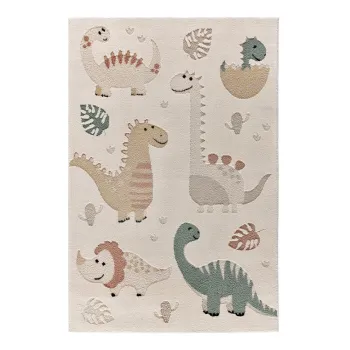 Covor pentru copii bej 120x170 cm Clown - Universal imagine