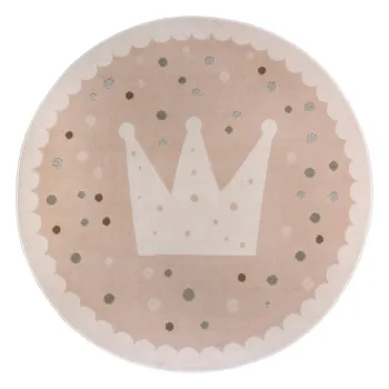 Covor pentru copii bej o 140 cm Crown - Hanse Home imagine