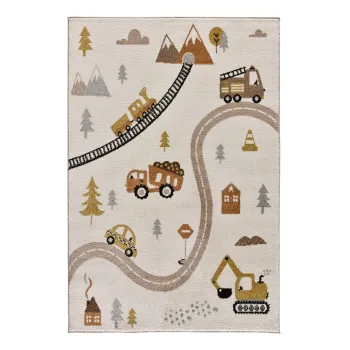 Covor pentru copii crem 120x170 cm Beats - Universal imagine