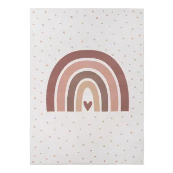 Covor pentru copii crem lavabil 120x170 cm Coco 1132 aEURAyyildiz Carpets imagine