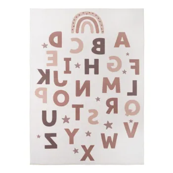 Covor pentru copii crem lavabil 120x170 cm Coco 1133 aEURAyyildiz Carpets imagine