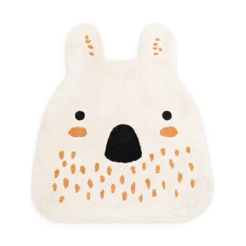 Covor pentru copii crem lavabil/tesut manual din bumbac 120x137 cm Snuggle Nienchen - Hanse Home imagine