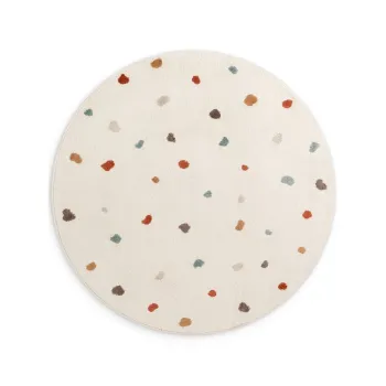 Covor pentru copii crem o160 cm Funny Dots - Hanse Home imagine