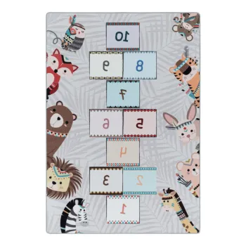 Covor pentru copii gri 120x170 cm Play - Ayyildiz Carpets imagine