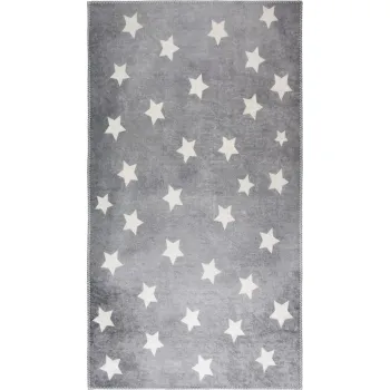 Covor pentru copii gri lavabil 160x230 cm Shining Stars - Vitaus imagine