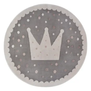 Covor pentru copii gri o 100 cm Crown - Hanse Home imagine