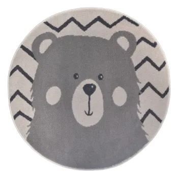 Covor pentru copii gri o 140 cm Bear - Hanse Home imagine