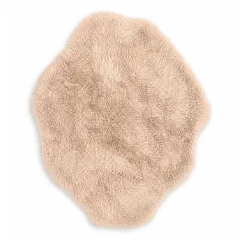 Covor pentru copii in culoare naturala deschisa 90x120 cm Mammoth - Meowbaby imagine