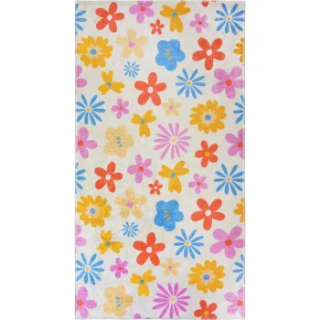 Covor pentru copii lavabil 80x150 cm Joyfull Garden - Vitaus imagine