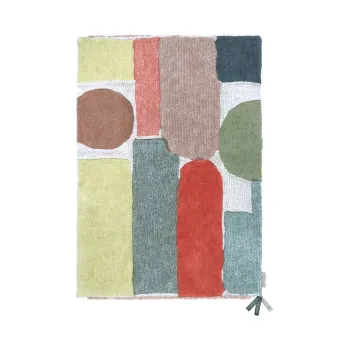 Covor pentru copii lavabil/tesut manual din lana 170x240 cm Abstract - Lorena Canals imagine