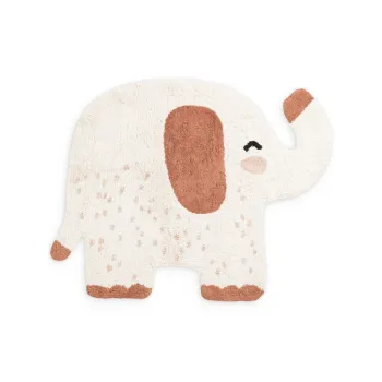 Covor pentru copii maro/crem lavabil/tesut manual din bumbac 95x120 cm Snuggle Emmi - Hanse Home imagine