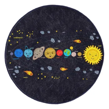 Covor pentru copii negru o 100 cm Comfort - Mila Home imagine