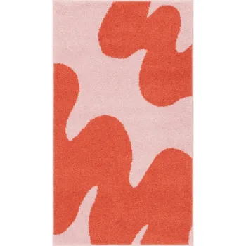 Covor pentru copii rosu-roz 120x170 cm Hugsy Coral - FD imagine