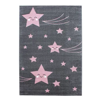 Covor pentru copii roz/gri 140x200 cm Kids - Ayyildiz Carpets imagine