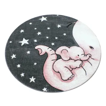 Covor pentru copii roz/gri o 120 cm Kids - Ayyildiz Carpets imagine