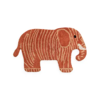 Covor pentru copii teracota lavabil/tesut manual din bumbac 75x120 cm Snuggle Elodie - Hanse Home imagine