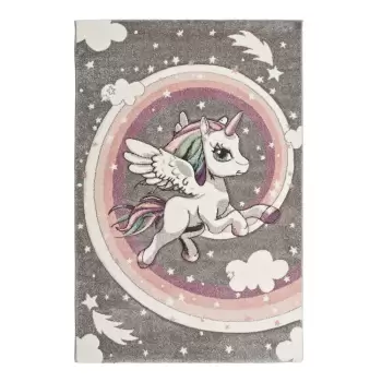 Covor pentru copii Universal Kinder Unicorn, 120 x 170 cm imagine