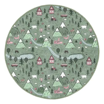 Covor pentru copii verde o 80 cm Comfort - Mila Home imagine