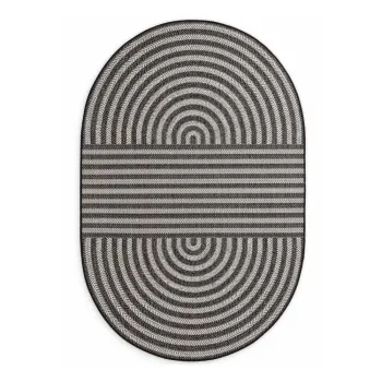 Covor pentru exterior E(TM)i interior negru/crem 160x230 cm Haringey Woodfield aEURTed Baker imagine