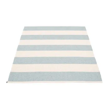Covor pentru exterior si interior albastru deschis/crem 140x180 cm Bob Blue Fog - Pappelina imagine
