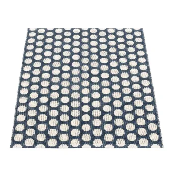 Covor pentru exterior si interior albastru inchis 70x90 cm Noa Dark Blue - Pappelina imagine