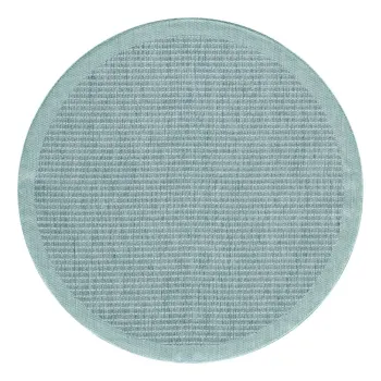 Covor pentru exterior si interior albastru rotund o 160 cm Giza 1410 - Ayyildiz Carpets imagine