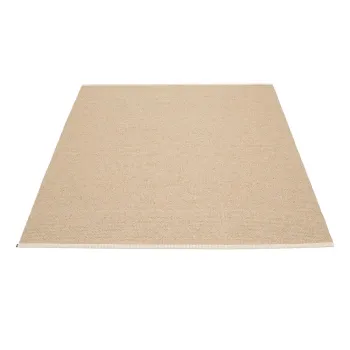Covor pentru exterior si interior bej 180x220 cm Mono Light Nougat - Pappelina imagine
