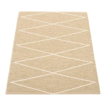 Covor pentru exterior si interior bej 70x100 cm Max Sand - Pappelina imagine