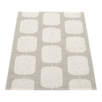 Covor pentru exterior si interior bej 70x100 cm Sten Warm Grey - Pappelina imagine