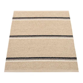 Covor pentru exterior si interior bej 70x90 cm Olle Mud Beige - Pappelina imagine