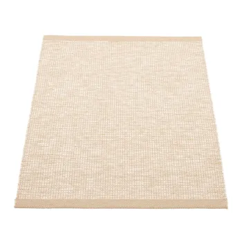Covor pentru exterior si interior bej 70x90 cm Sam Vanilla - Pappelina imagine