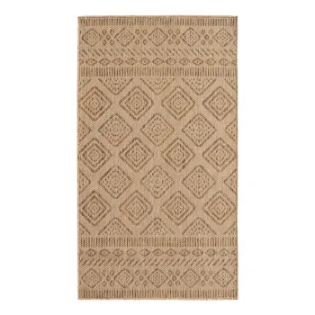 Covor pentru exterior si interior bej 80x150 cm Mira 1452 - Ayyildiz Carpets imagine