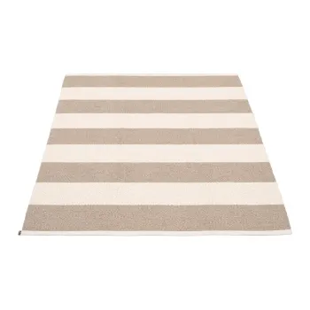 Covor pentru exterior si interior bej/crem 140x180 cm Bob Mud Vanilla - Pappelina imagine