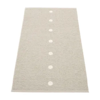 Covor pentru exterior si interior bej/crem 70x140 cm Peg Linen Vanilla - Pappelina imagine