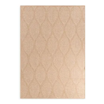 Covor pentru exterior si interior bej/fildes 200x290 cm Duet Liora - NORTHRUGS imagine