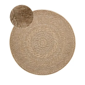 Covor pentru exterior si interior bej rotund o 200 cm Almendro - Hanse Home imagine