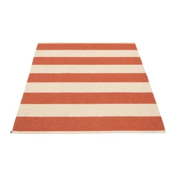 Covor pentru exterior si interior caramiziu/crem 140x180 cm Bob Brick - Pappelina imagine