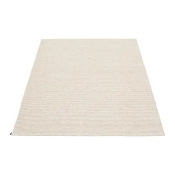 Covor pentru exterior si interior crem 140x200 cm Mono Linen Vanilla - Pappelina imagine