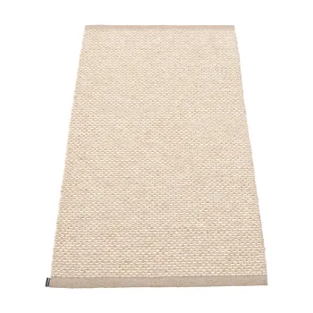 Covor pentru exterior si interior crem 60x125 cm Effi Mud - Pappelina imagine