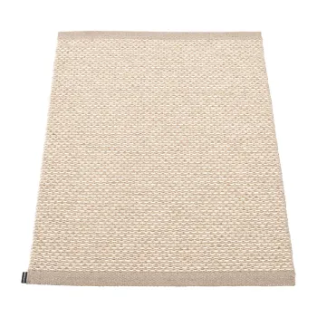 Covor pentru exterior si interior crem 60x85 cm Effi Mud - Pappelina imagine