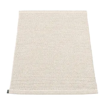 Covor pentru exterior si interior crem 60x85 cm Mono Linen Vanilla - Pappelina imagine