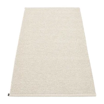Covor pentru exterior si interior crem 85x160 cm Mono Linen Vanilla - Pappelina imagine
