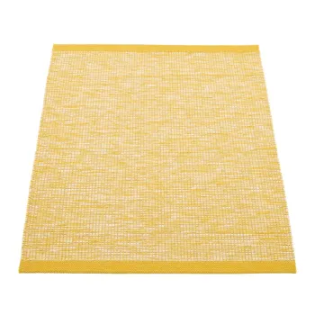 Covor pentru exterior si interior galben mustar 70x90 cm Sam Mustard - Pappelina imagine