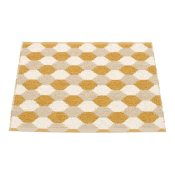 Covor pentru exterior si interior galben ocru 60x70 cm Dana Ochre - Pappelina imagine