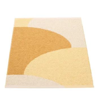 Covor pentru exterior si interior galben ocru 70x90 cm Hill Ochre Pale Yellow - Pappelina imagine
