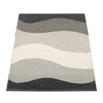 Covor pentru exterior si interior gri 70x100 cm Urvi Metal - Pappelina imagine