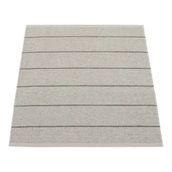 Covor pentru exterior si interior gri 70x90 cm Carl Warm Grey - Pappelina imagine