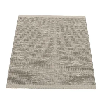 Covor pentru exterior si interior gri 70x90 cm Sam Warm Grey - Pappelina imagine